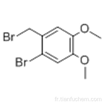 Bromure de 2-bromo-4,5-diméthoxybenzyle CAS 53207-00-4